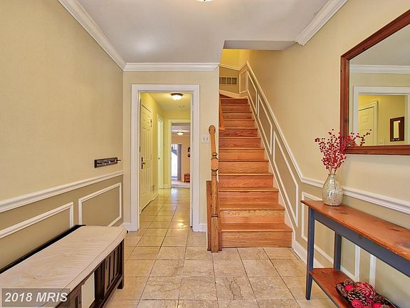 Entrance Level to Family Room and Laundry Room