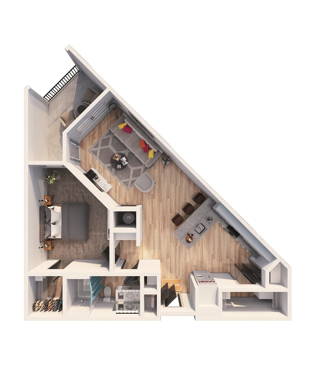 Floor plan A1D