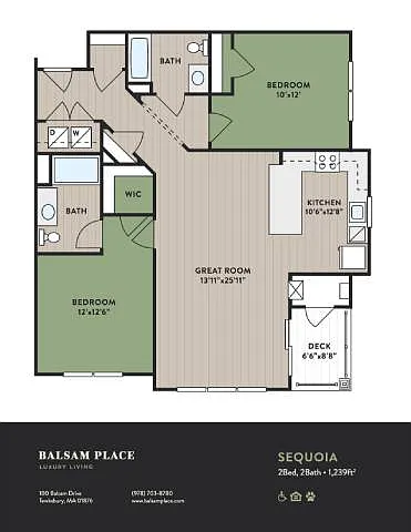 Floor plan Sequoia