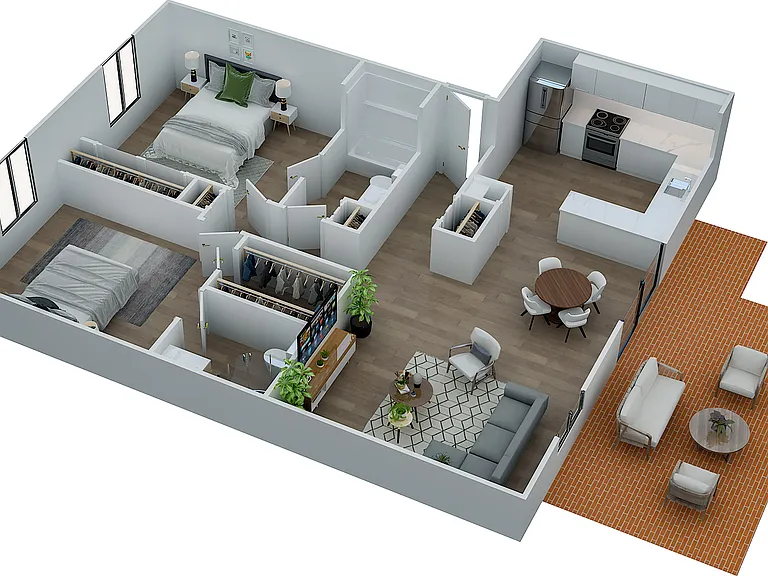 Meridian Court South — Photo 47