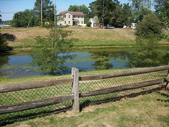 Pond view front front windows & Door
