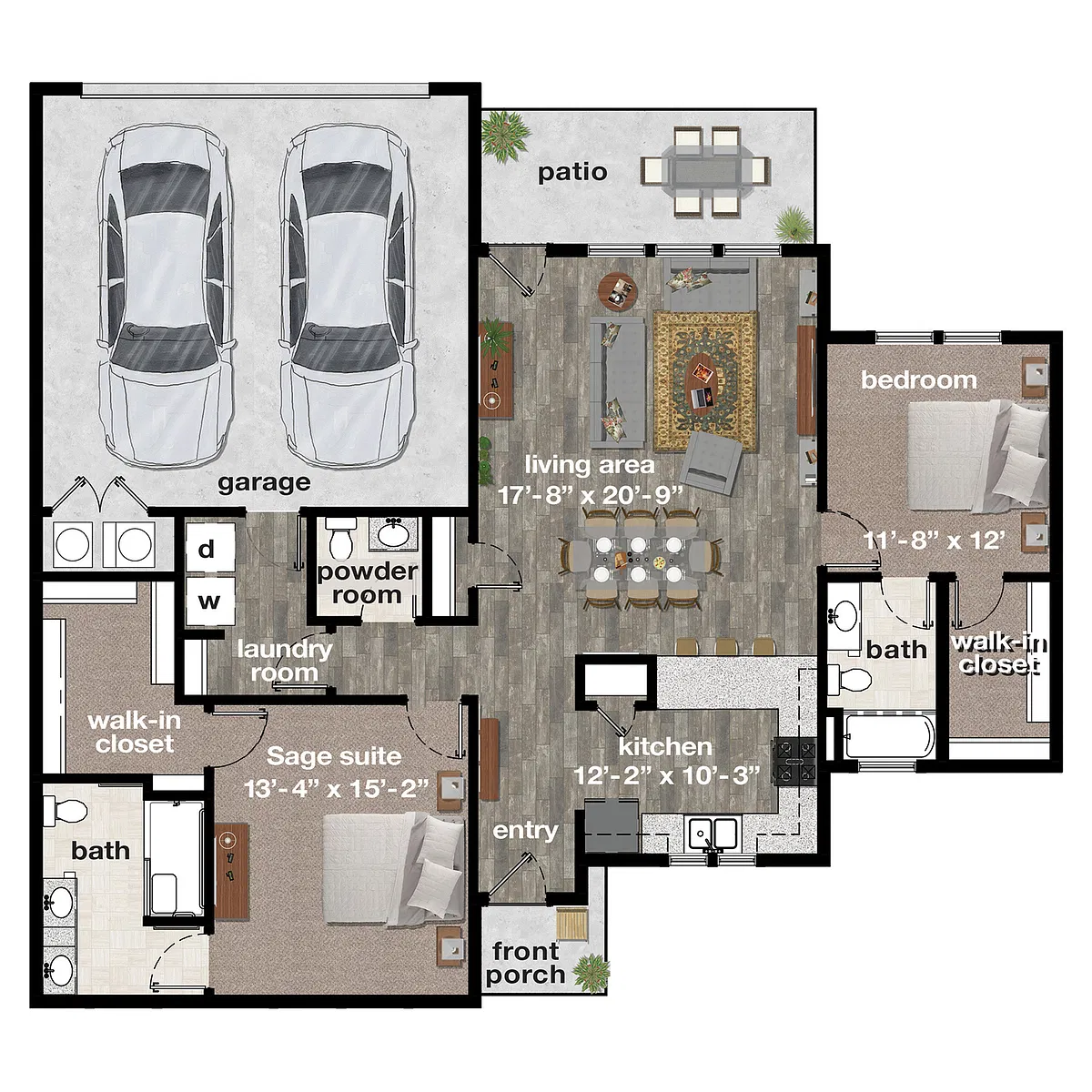 Floor plan Sage
