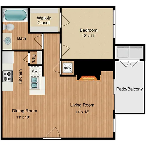 Floor plan A2