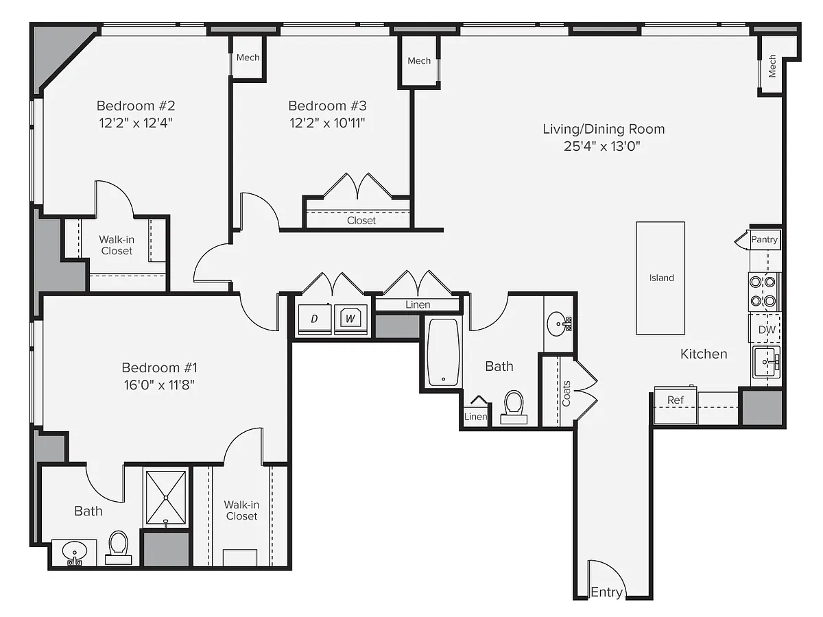 Floor plan C1