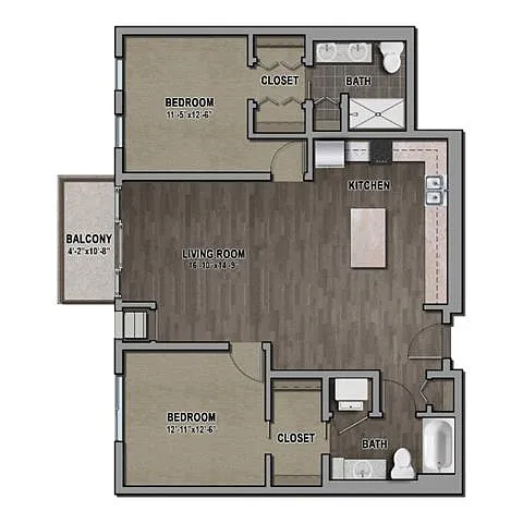 Floor plan 2M