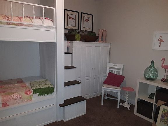 Built in beds in guest