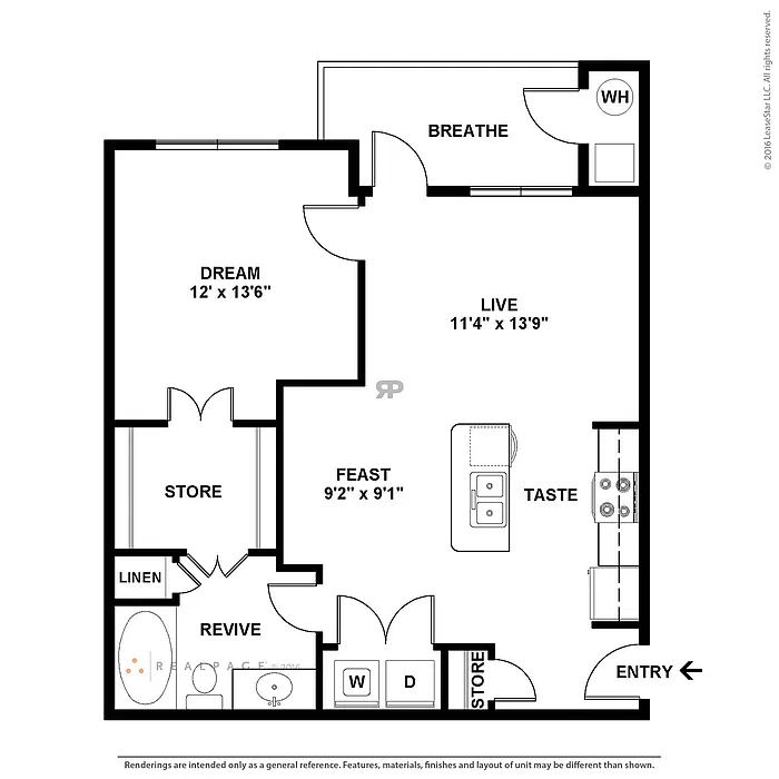 Floor plan Sol