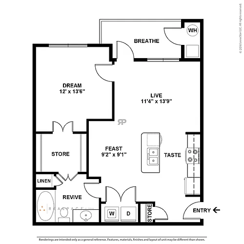 Floor plan Sol