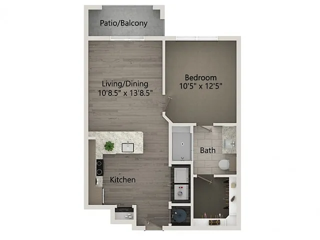 Floor plan A1A