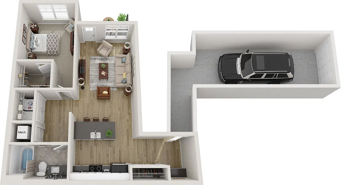 Floor plan Kensington - Attached Garage