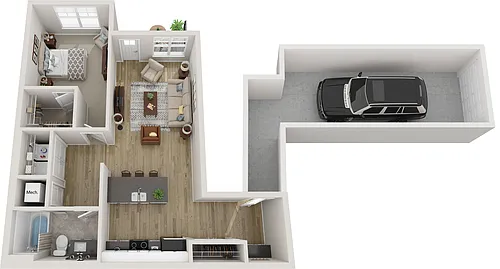 Floor plan Kensington - Attached Garage