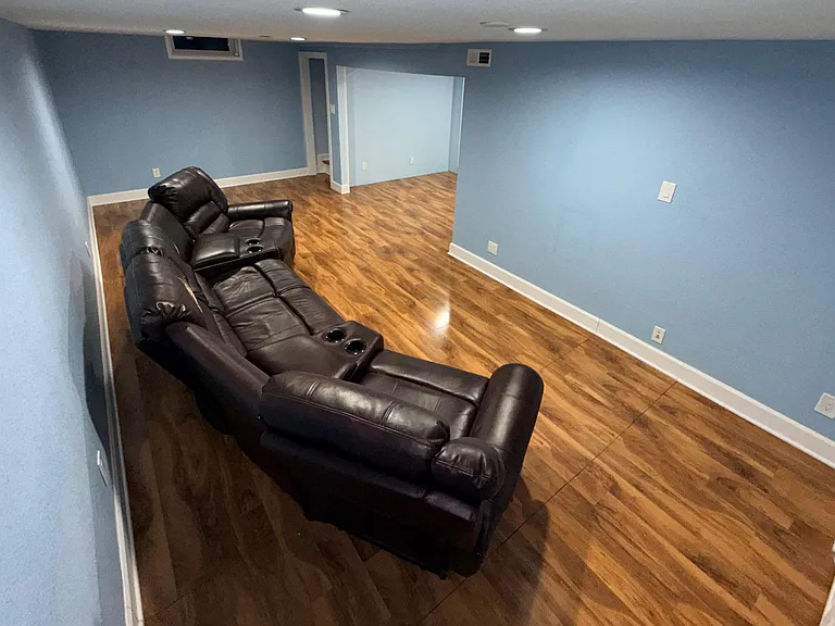 Basement leaving room