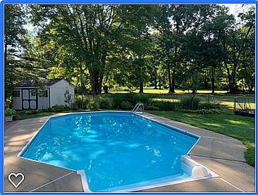 inground heated pool