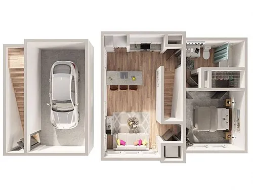 Floor plan Carriage Home