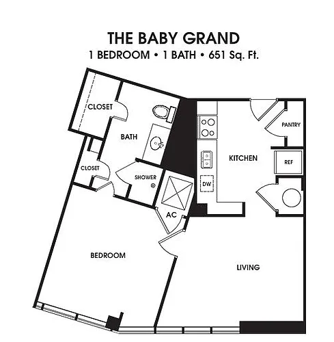 Floor plan BABY GRAND