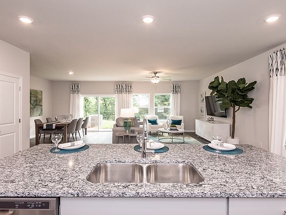 Jade floorplan modeled at The Woods at Dawson in Dawsonville, GA.