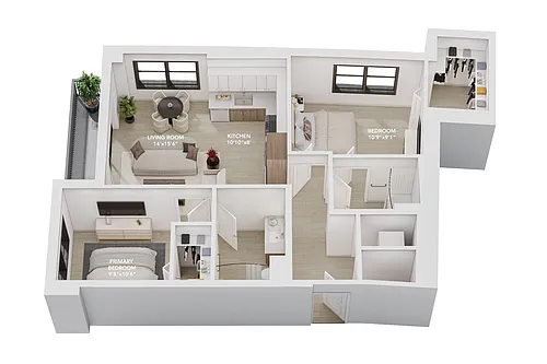 Floor plan B1