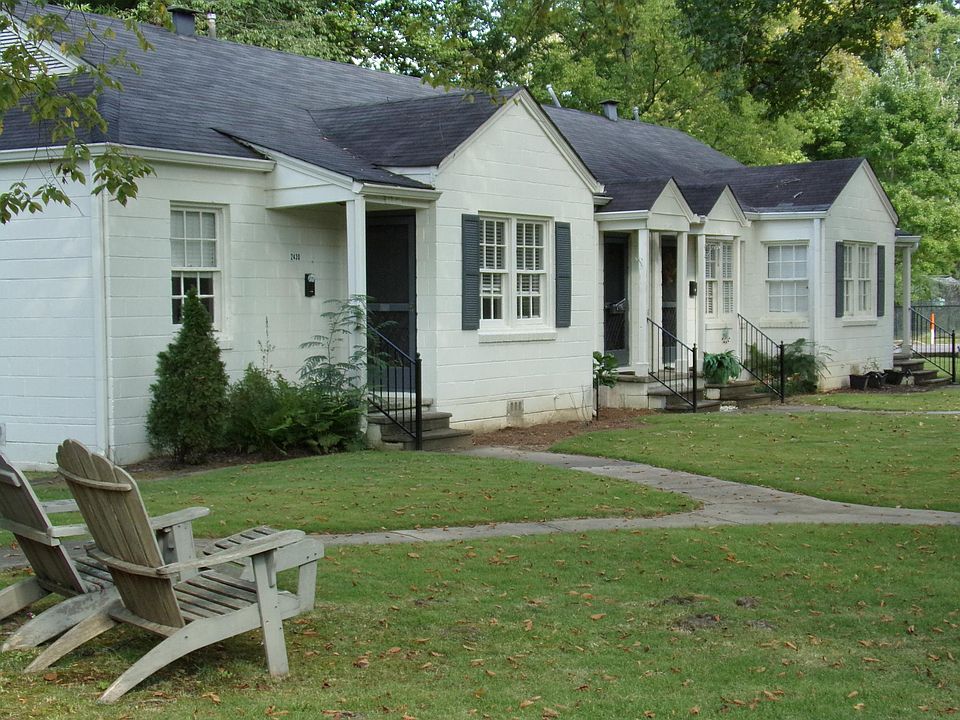 front of buildings