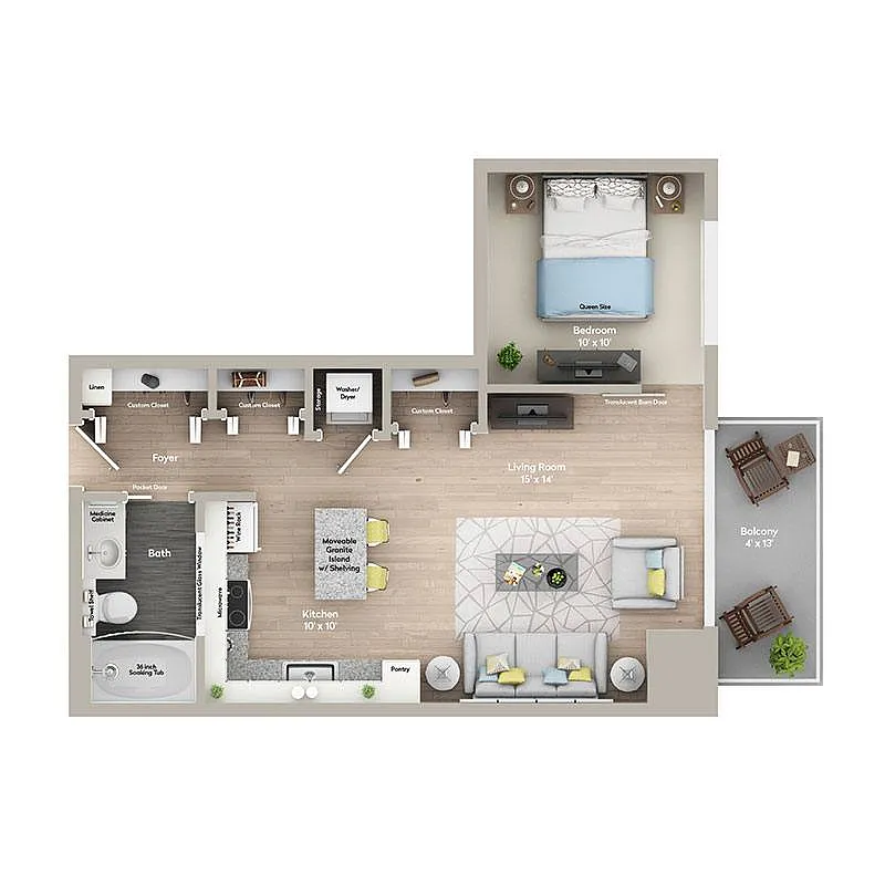 Floor plan A