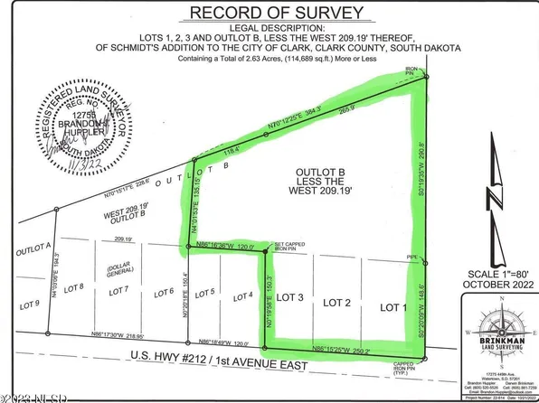 614 & 616 1st Ave E, Clark, SD 57225