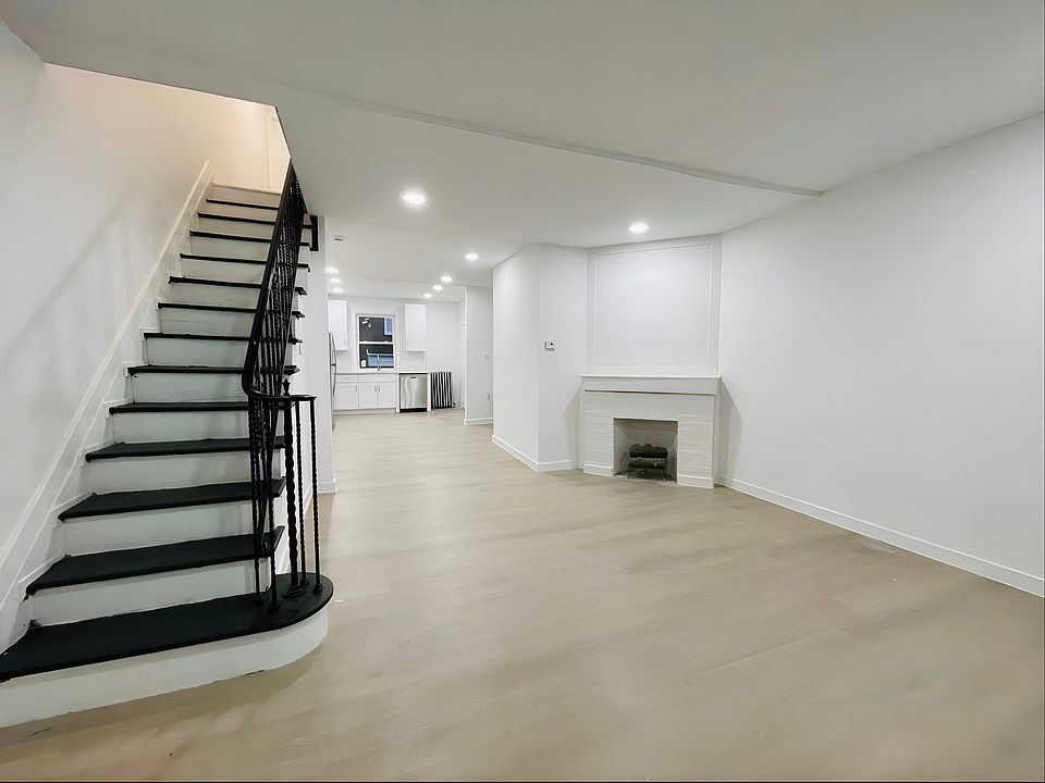 Spacious living room with open layout
