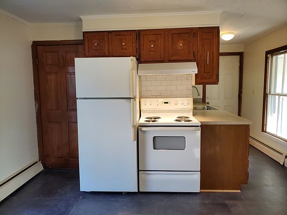 Kitchen with new flooring