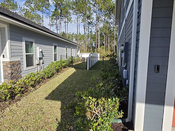 Right side fence