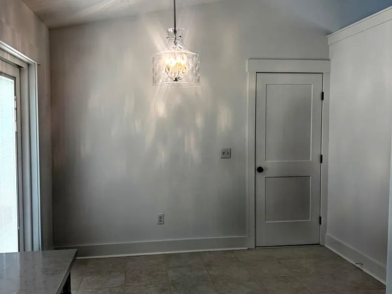 Eating area of kitchen