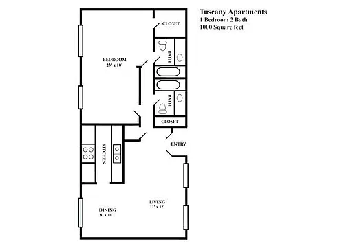 Floor plan D