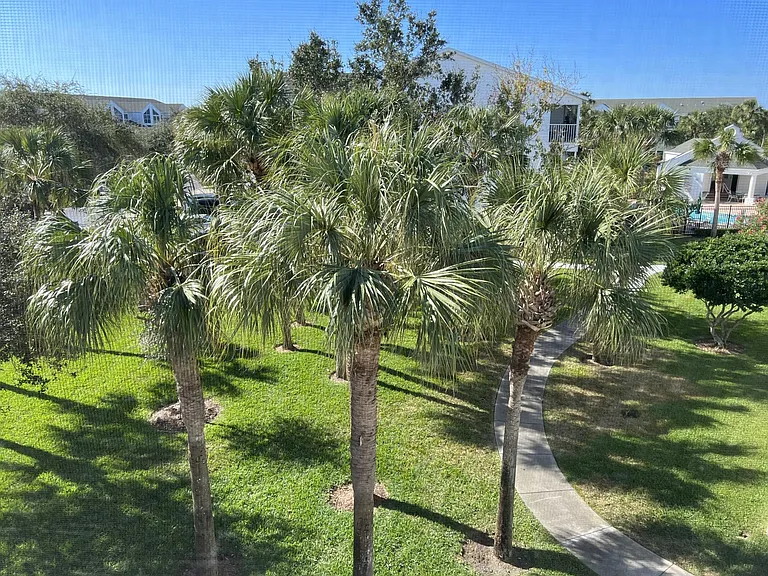 View from master bedroom balcony
