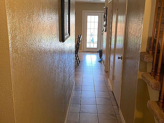 Hallway view from front door