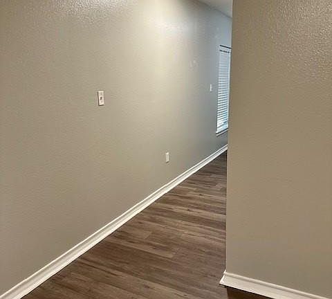 Hallway in master bedroom to nook/office area
