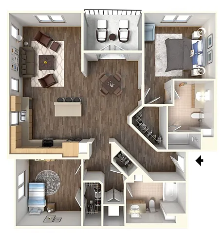 Floor plan B5