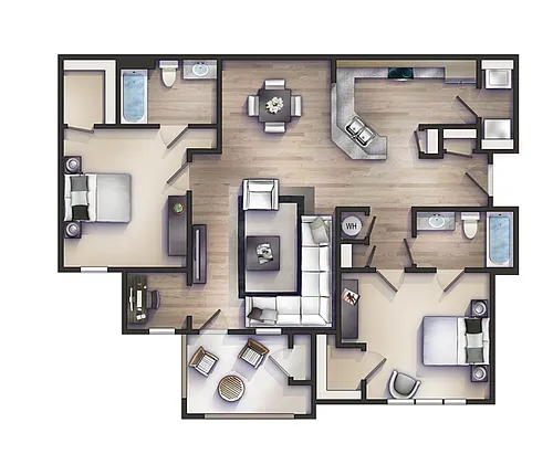 Floor plan The Hollow