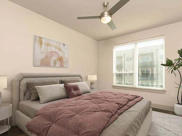 Bedroom with Hard Surface Flooring