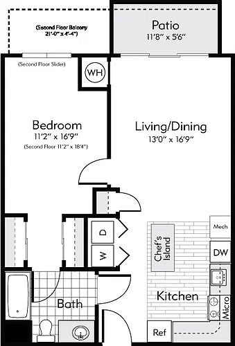 Floor plan Boston