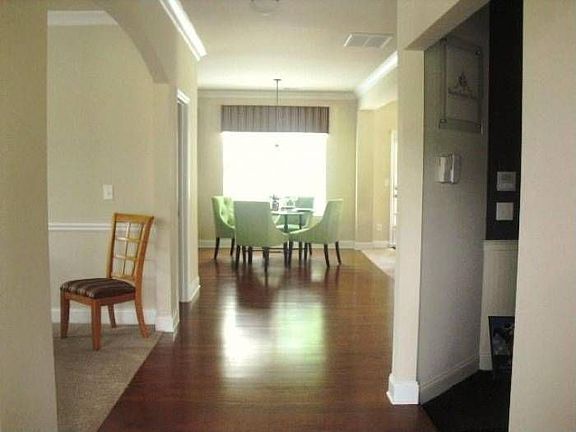 What a spacious foyer