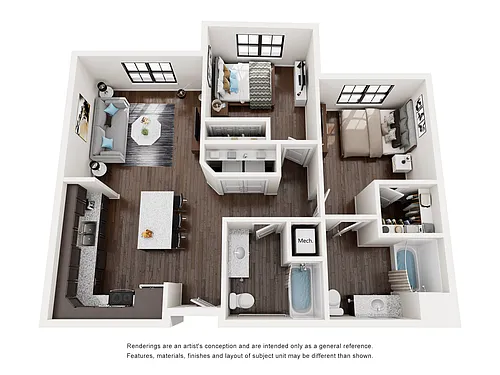 Floor plan B
