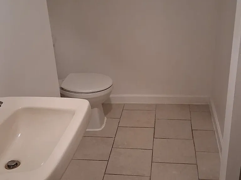 Lower floor bathroom.