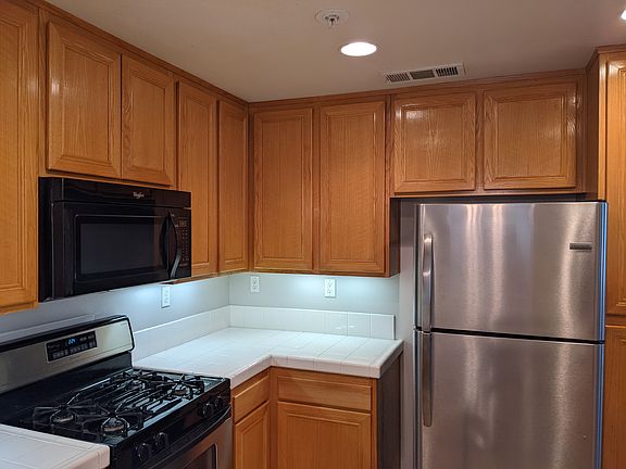 Refrigerator not included.