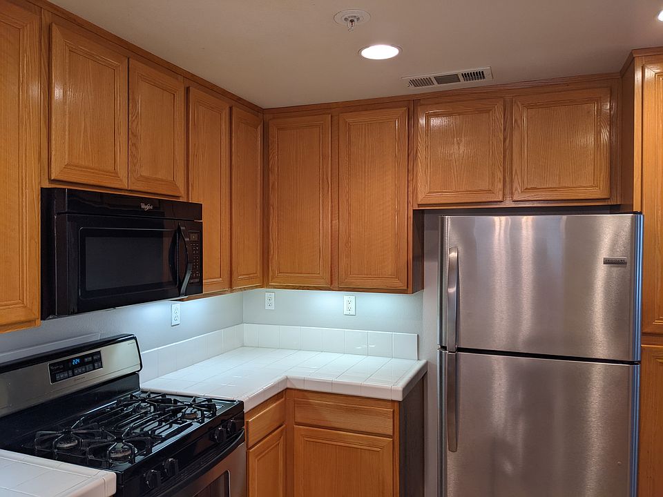 Refrigerator not included.