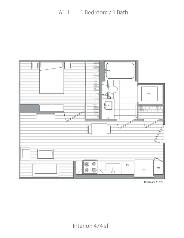 Floor plan 1A
