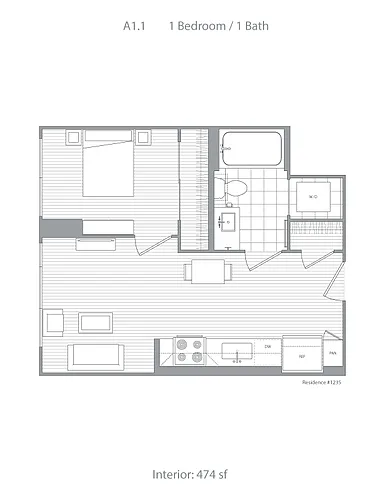Floor plan 1A