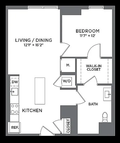 Floor plan A6A