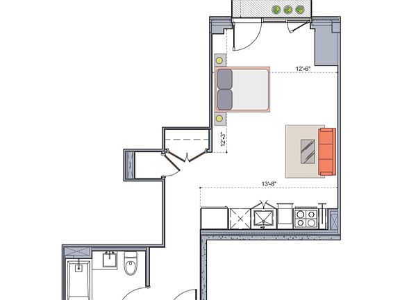 2nd image of 44-41 Purves St #903