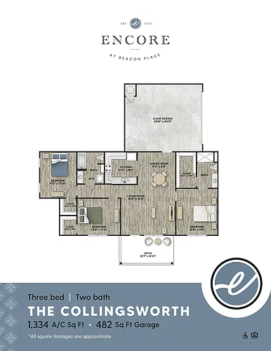 Floor plan Collingsworth