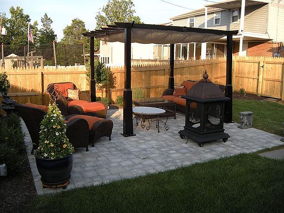 Rear Patio
