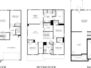 Johnson Basement Plan, The Oaks at Dawson, Dawsonville, GA 30534