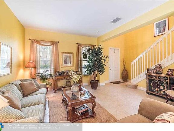 Mediterranean Inspired West Pembroke Pines Charmer - Cobblestone Town Home