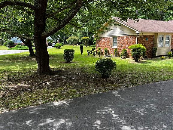 Paved driveway